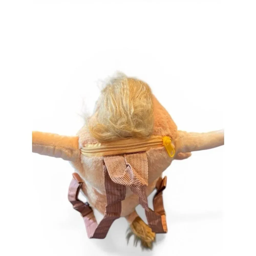 Kids Highland Cow Plush Backpack Travel Soft Plush Tote New